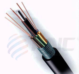 loose tube armored outdoor fiber optic cable