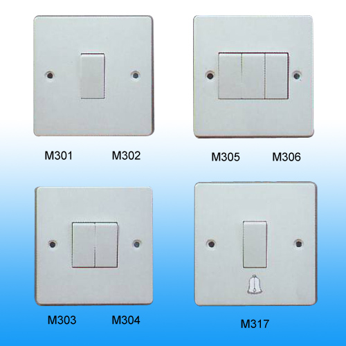 1 Gang 1 Way Plate Switch