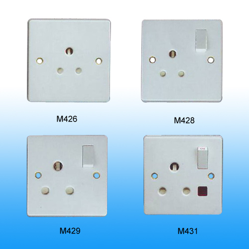 1 Gang Round-Pin Socket