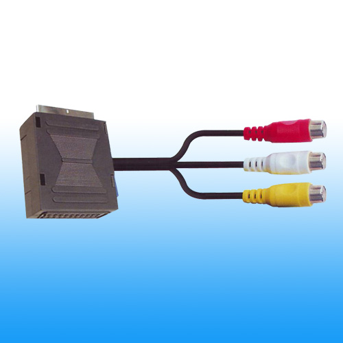 9 Pin Scart Plug and 9 Pin Scart Jack