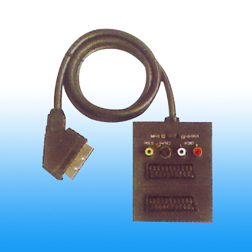 Scart Adapter Switchable Plug