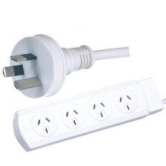 4 Outlets With Power Cord