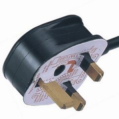 Three-Pin Plug Europe Power Cord