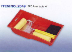 Paint Roller With Plastic Tray