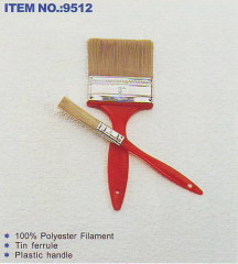 Paint Brush With Plastic Handle