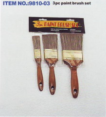 Paint Brush With Wooden Handle