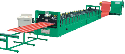 corrugated forming machine