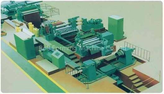 High speed coil slitting line