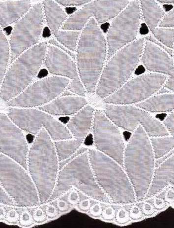 Cotton/T/C allover lace fabric