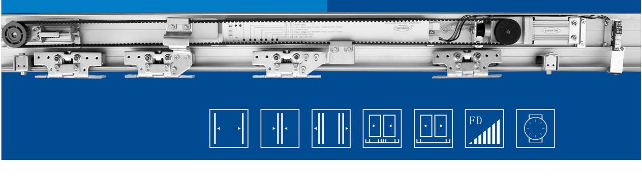 Automatic sliding door system