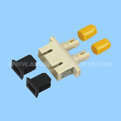 Fiber Optic Adapter, Plastic