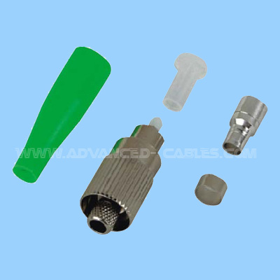 Optical Fiber Connector, One Piece