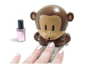 Fashion dryer,Cute Monkey Fingernais Polish Blow