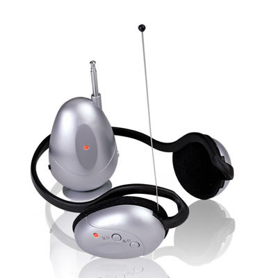  WIRELESS HEADPHONE WITH FM RADIO