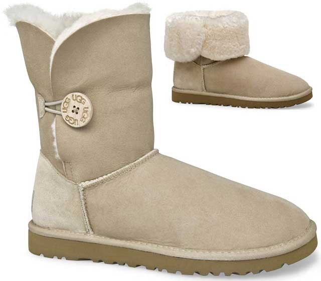 UGG Sand Bailey Button Boots 5803