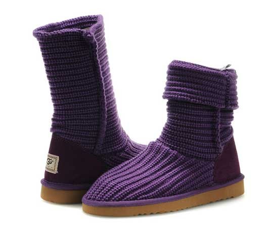 cheap purple ugg weave boots