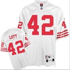 cheap Wholesale Mitchell & Ness San Francisco 49ers 1989 #42 Ronnie Lo