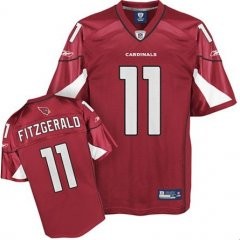 cheap Reebok Arizona Cardinals #11 Larry Fitzgerald Red Team Color NFL