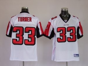 cheap Wholesale Reebok Atlanta Falcons #33 Michael Turner White NFL Jersey