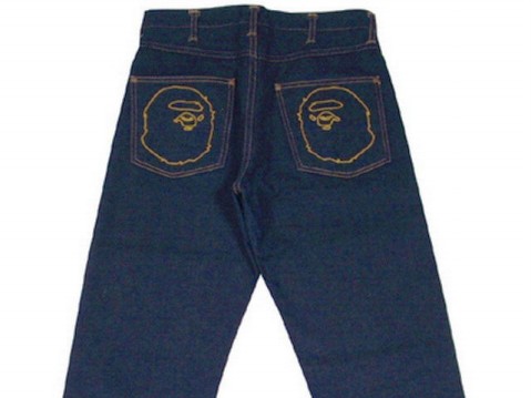 goooooood  bape jeans