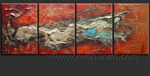 Textured Modern Canvas Painting