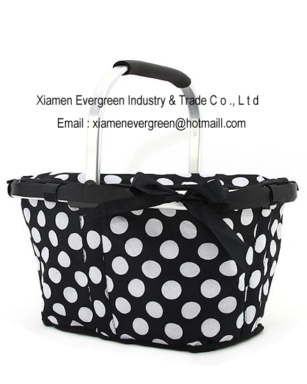 Collapsible Market Tote with Cover