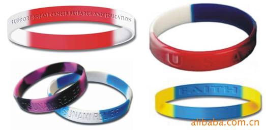 silicone bracelets