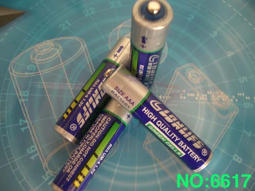 aaa primary battery with PVC jacket