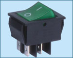 Double-poles Rocker Switch