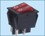 Double-poles Rocker Switch