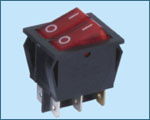 Double-poles Rocker Switch