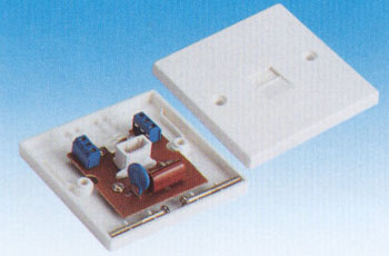 FLUSH MOUNTING WALL PLATE (MASTER)SCREWOR