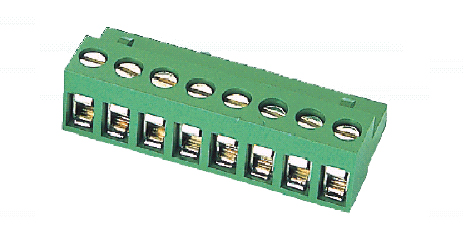 PCB MOUNT TERMINAL BLOCK,5.08MM PITCH