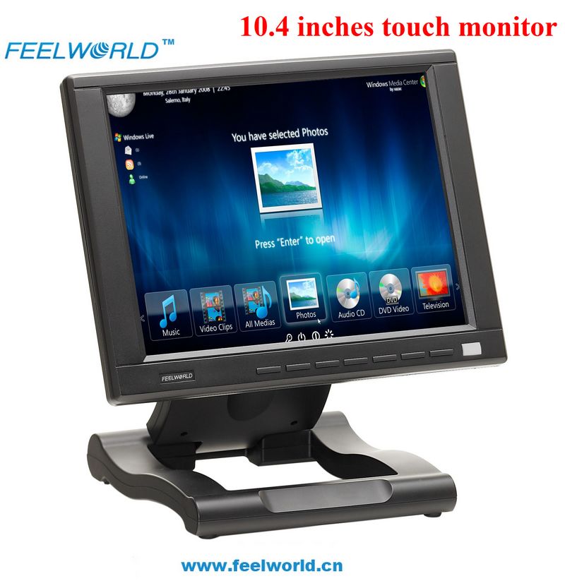 10.4 inches TFT LCD touch computer Monitor