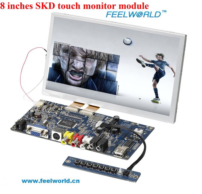 8 inches TFT Touch SKD LCD module