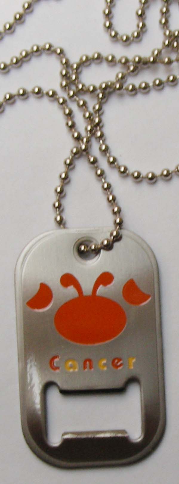 dog tag bottle opener