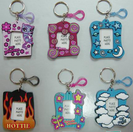 photo frame key chain