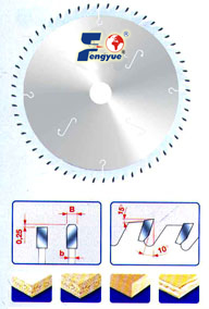 T.C.T. Saw blades