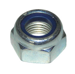 HEXAGON THIN NUTS WITH NONMETALLIC INSERT DIN985