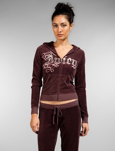 designer suits, juicy couture tracksuits 