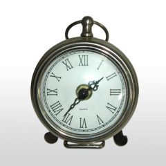 Metal Quartz Table Clock