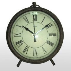 Metal Desk Quartz Clock