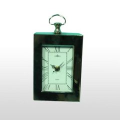 Black Antiqued Metal Wall Clock