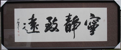 Chinese traditional calligraphy