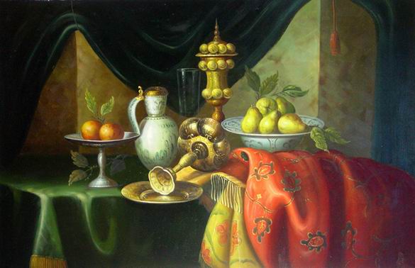 oil painting-still life