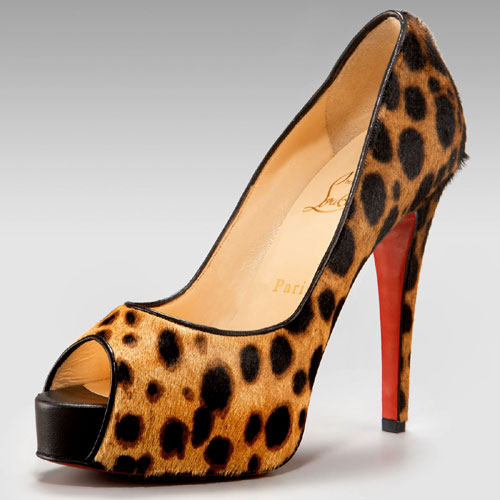 Christian Louboutin Leopard Print qc379