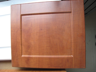 PVC faced kitchen cabinet door