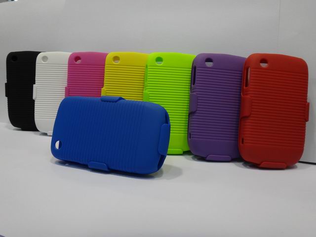 combo mobile phone case for blackberry 8520/9300