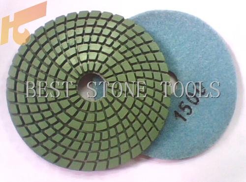 diamond polishing pad for stone