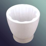 Vitreous China Mop Tub in Round Shape